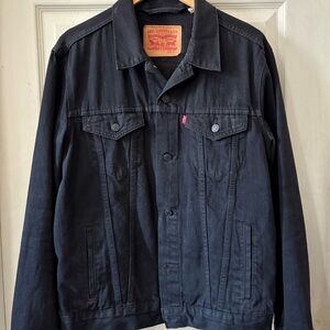 Levi's Men's Black Denim Jacket